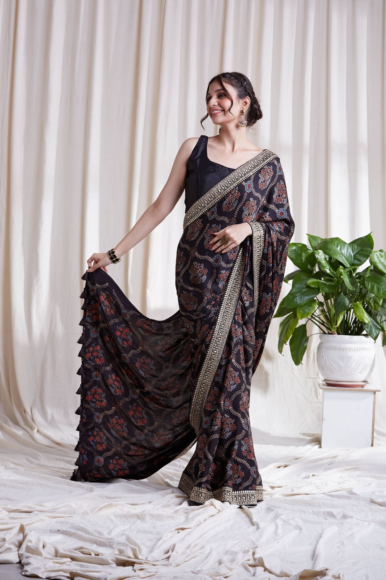 Hasttvam Modal Saree